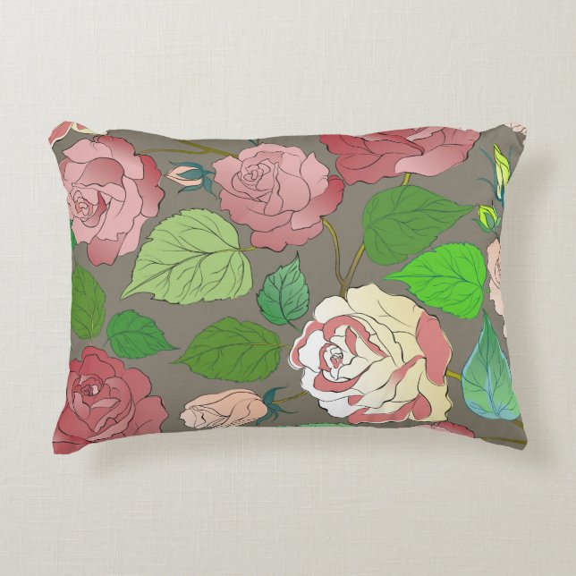Rose 30 dekokissen (Vorderseite)