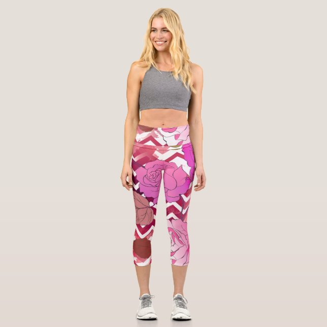 Rose 33 capri leggings (Vorderseite)