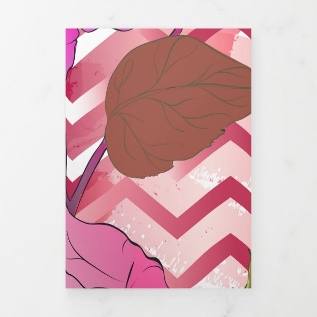 Rose 33 dreifach gefaltete urlaubskarte (Cover)