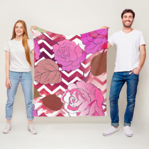 Rose 33 fleecedecke