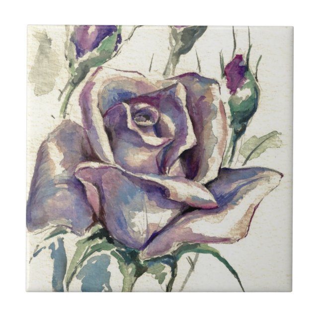 Rose 3 fliese (Vorderseite)