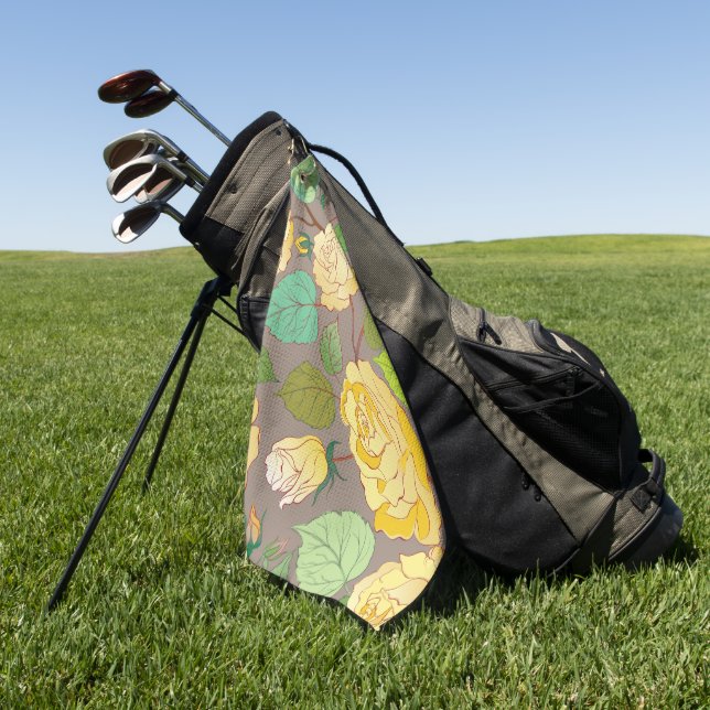 ROSE 3 GOLFHANDTUCH (Gras)