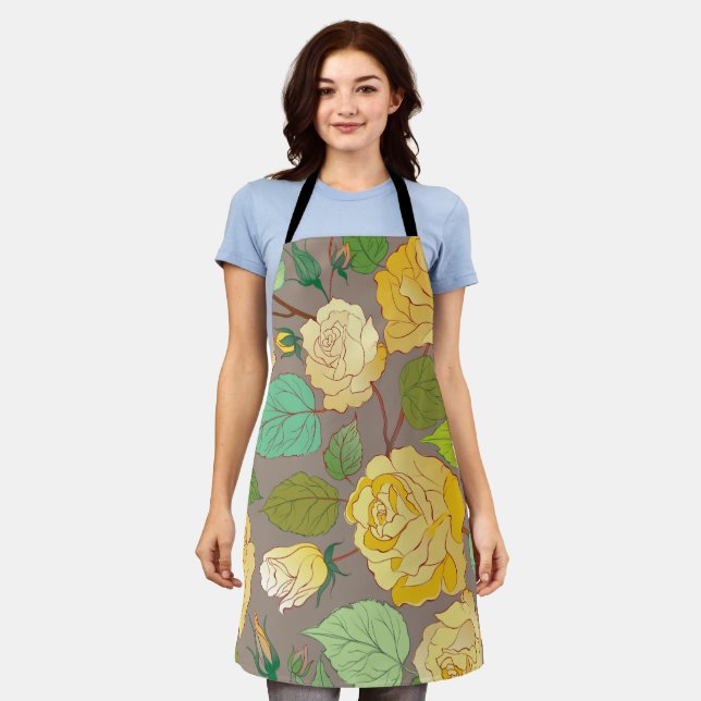 ROSE 3 SCHÜRZE (Getragen)