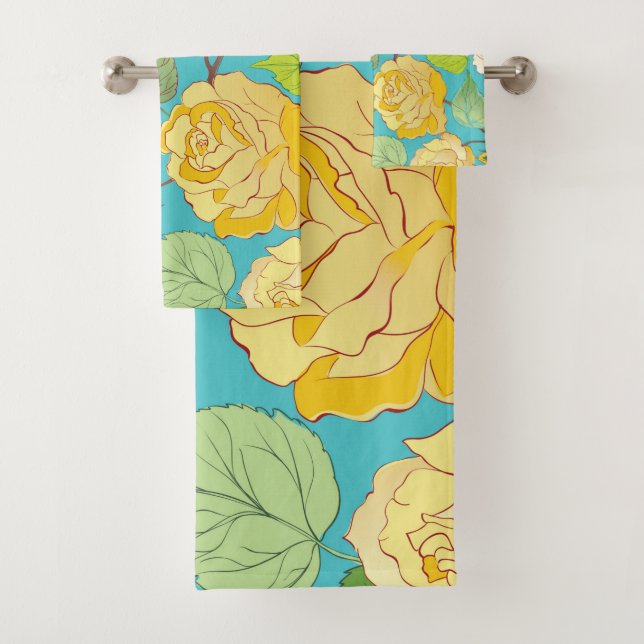 ROSE 5 BADHANDTUCH SET (Insitu)