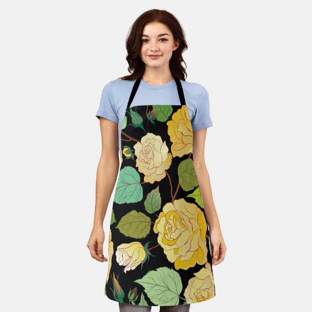 ROSE 8 SCHÜRZE (Getragen)