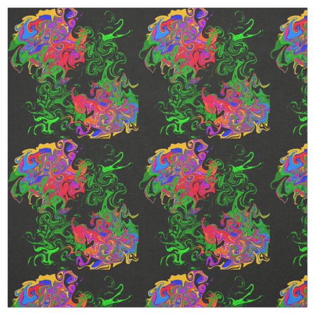 Rose abstrakt stoff (Muster)