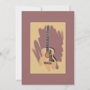 Rose Accoustic Einladung