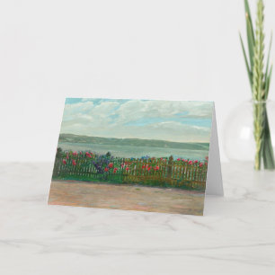 Rose am Starnberger See   Wilhelm Trübner Karte