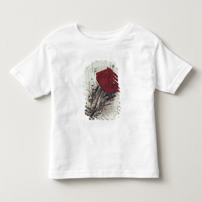 <Rose and Music> durch Kim Koza 2 Kleinkind T-shirt (Vorderseite)
