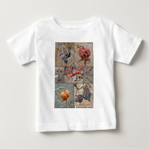 Rose Angesagt Collage Baby T-shirt