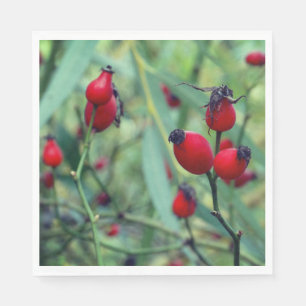Rose angesagte Herbstfotografie Papier Napkin Serviette