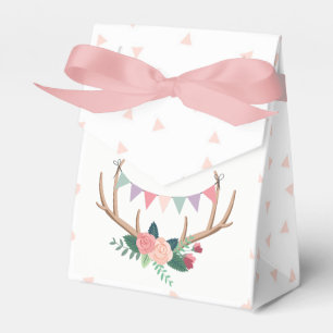 Rose Antlers & Party Jagd Mädchen Geburtstag Geschenkschachtel