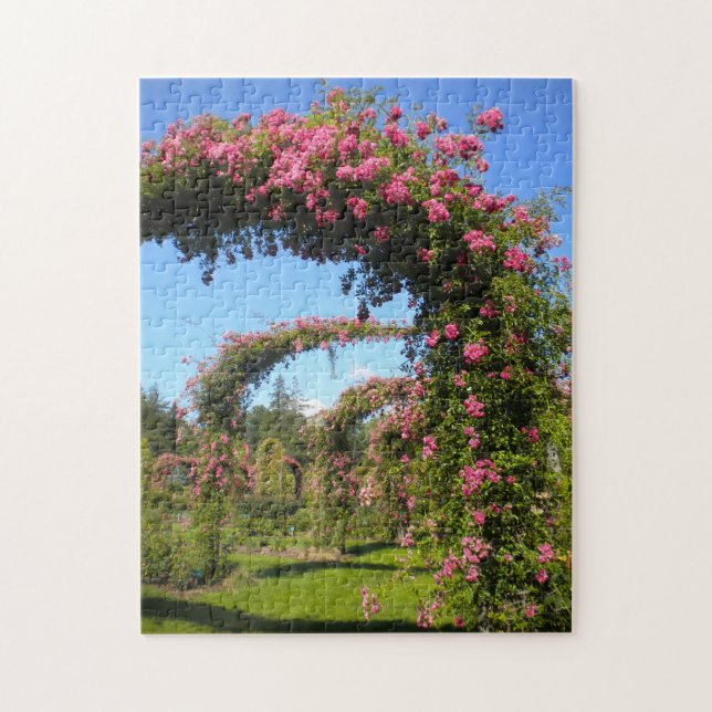 Rose Arches - Elizabeth Park Garden Hartford CT Puzzle (Vertikal)