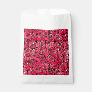 Rose Art Nouveau Rennie Macintosh Grafik Geschenktütchen