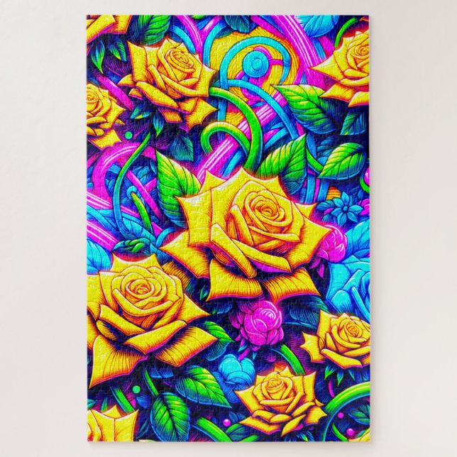 Rose Art Puzzle (Vertikal)