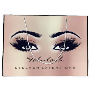 Rose Augapfel Rosa Makeup Glitzer Schönheit Kosmet Große Geschenktüte