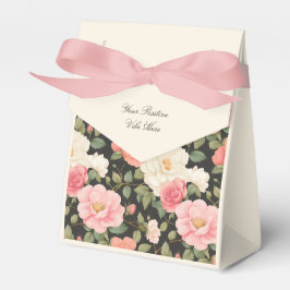 Rose aus Elfenbein, handgestrichen Geschenkschachtel