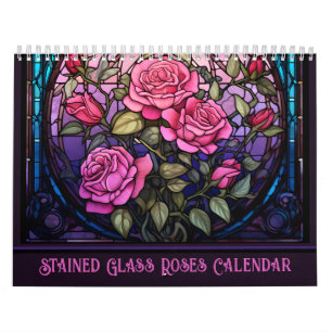 Rose aus Hartglas Kalender