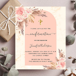 Rose aus Marmor-Pampas-