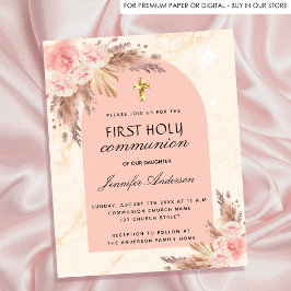 Rose aus Pampas-Gras