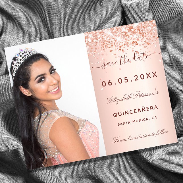Rose aus Quinceanera - Save the Date Haushalt für  Flyer (Von Creator hochgeladen)