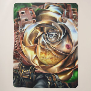 Rose aus Steampunken mit Oberflächengesicht - Mech Sherpadecke