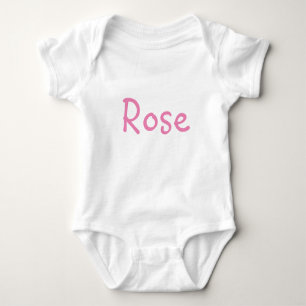 Rose Baby Strampler