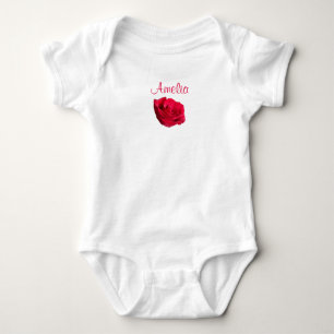 Rose Baby Strampler