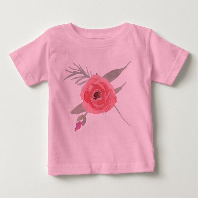 Rose Baby T-shirt (Vorderseite)