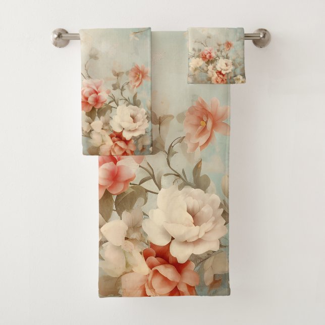 Rose Badhandtuch Set (Insitu)