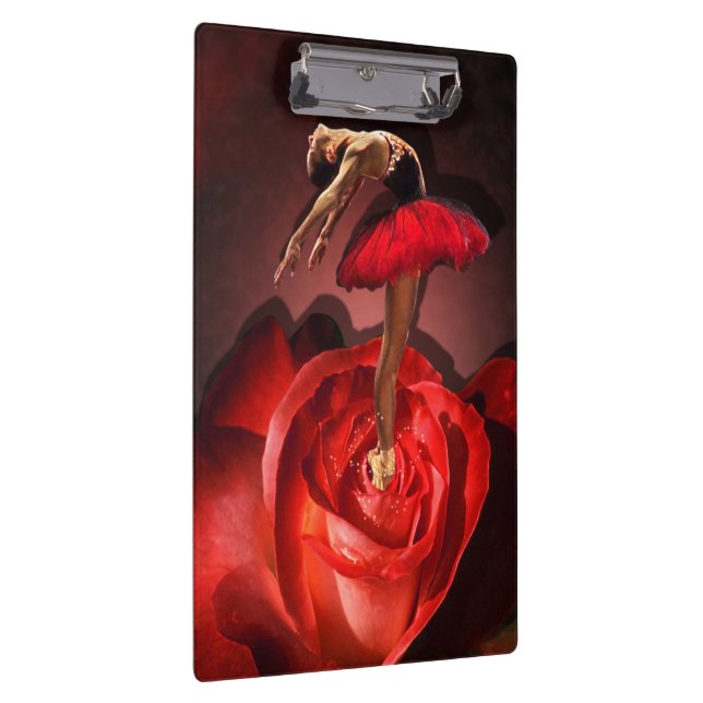 Rose Ballerina - Zwischenablage Klemmbrett (Rechts)