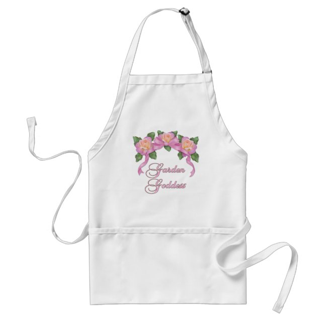 Rose Banner Garden Goddess Schürze (Vorne)