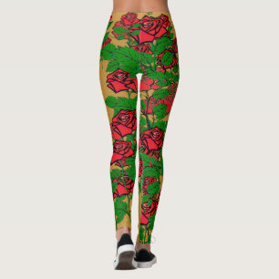 Rose Beauty Leggings