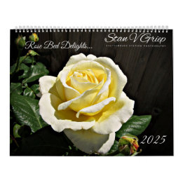 Rose Bed Delights - Mauerkalender 2025 von Stan Kalender