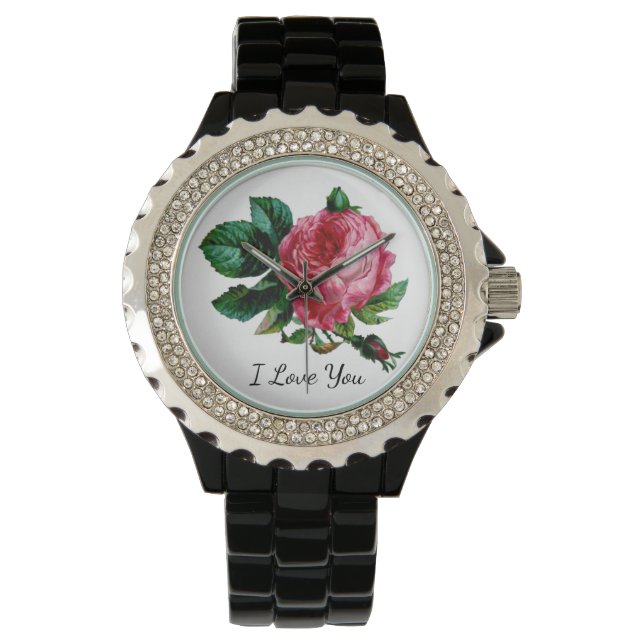 Rose beobachten armbanduhr (Vorderseite)