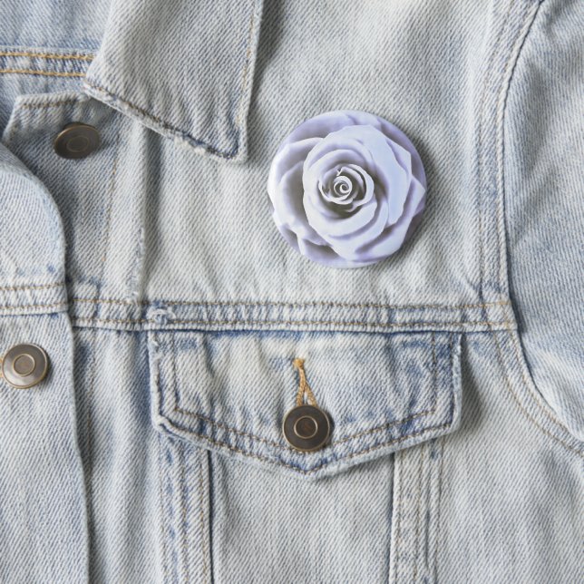 Rose "Big Bale Blue" Button (Beispiel)