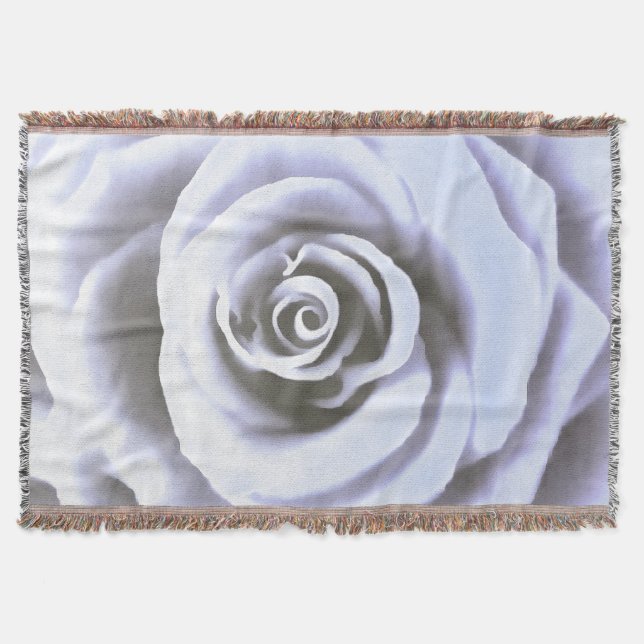 Rose "Big Bale Blue" Decke (Vorderseite)
