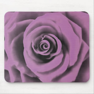 Rose "Big Dark Lavender" Mousepad