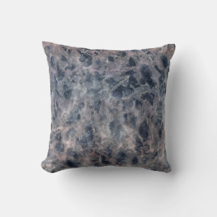 Rose Blau und Rot Rosa Abstrakte Aquarellfarbe Kissen