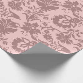 Rose Bloral Blush Pink Pastell Mauve Lilac Royal Geschenkpapier