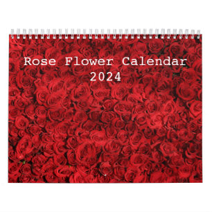 Rose Blume 2024 Kalender