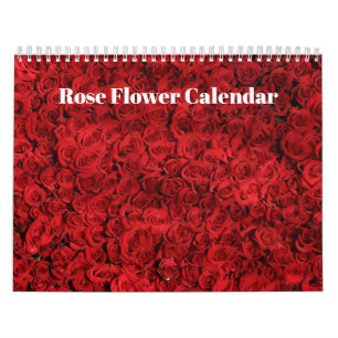 Rose Blume 2027 Kalender