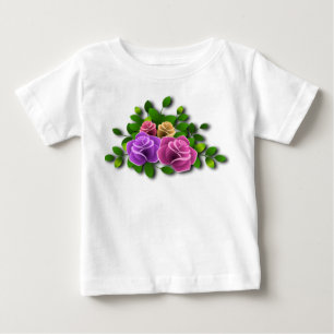 Rose Blume Baby T-shirt