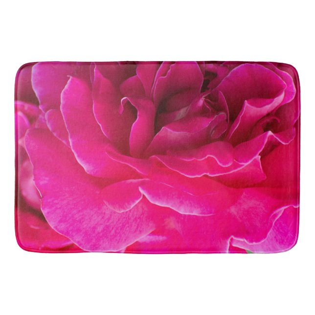 Rose Blume Badematte (Vorderseite)