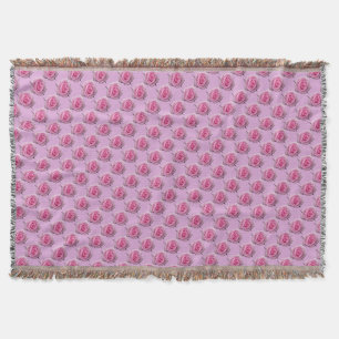 Rose Blume Blanket Rosenwirbel Decken Geschenk