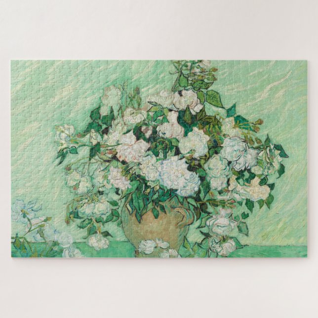 Rose - Blume Bouquet Puzzle (Horizontal)