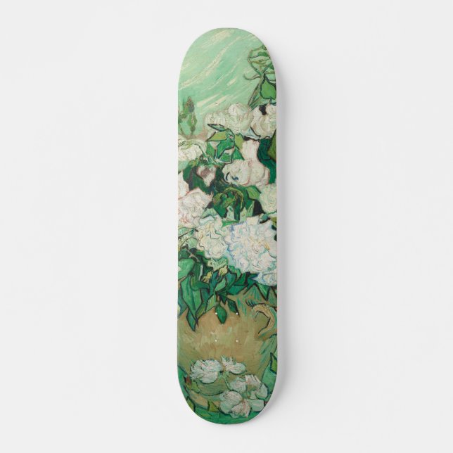 Rose - Blume Bouquet Skateboard (Vorne)