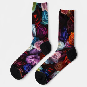 Rose Blume Cappella Santa Maria degli Angeli Socken