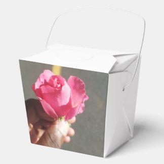 Rose Blume Gefälligkeitsbox Geschenkschachtel