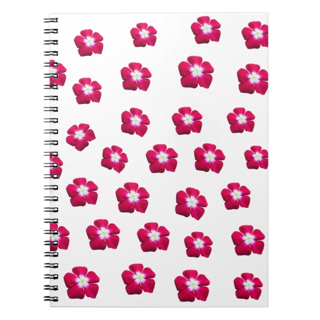 Rose Blume Notizblock (Vorderseite)